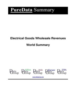 cover image of Electrical Goods Wholesale Revenues World Summary